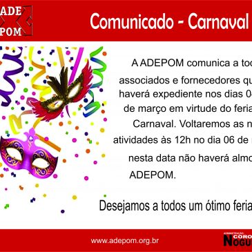 Comunicado – Carnaval