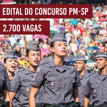 Prazo de inscrições para vagas de Soldado PM em São Paulo está terminando