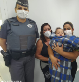 Policiais Militares salvam criança de afogamento em São Paulo