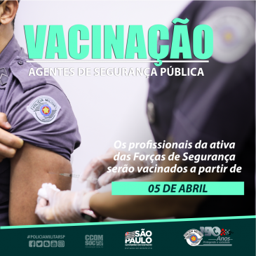 Confira a lista de postos de vacinação nos Quartéis da PMESP