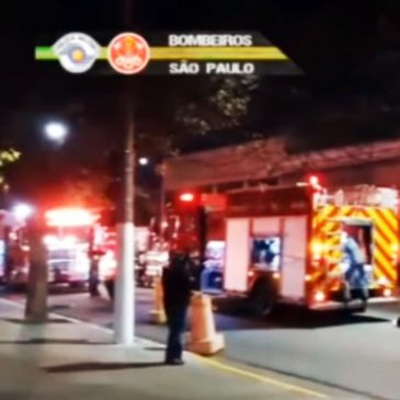 Equipe de 70 Bombeiros Militares controlou incêndio na Cinemateca Brasileira
