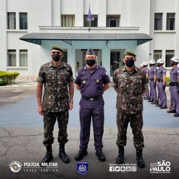 General Lajoia visita a Academia de Polícia Militar do Barro Branco