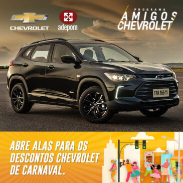 Parceria Amigos Chevrolet tem descontos especiais de Carnaval