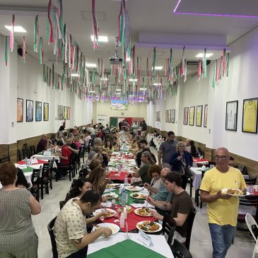 Almoço Italiano vira festa no Restaurante Adepom