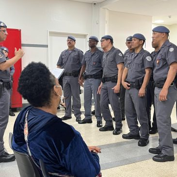 Coral da Corpo Musical da PMESP faz apresentação na Santa Casa