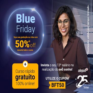 Blue Friday nos cursos da Trevisan com 50% off para associados