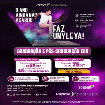 Novembro de superdescontos para associados na Unyleya