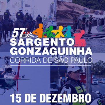 Neste domingo tem corrida Sargento Gonzaguinha